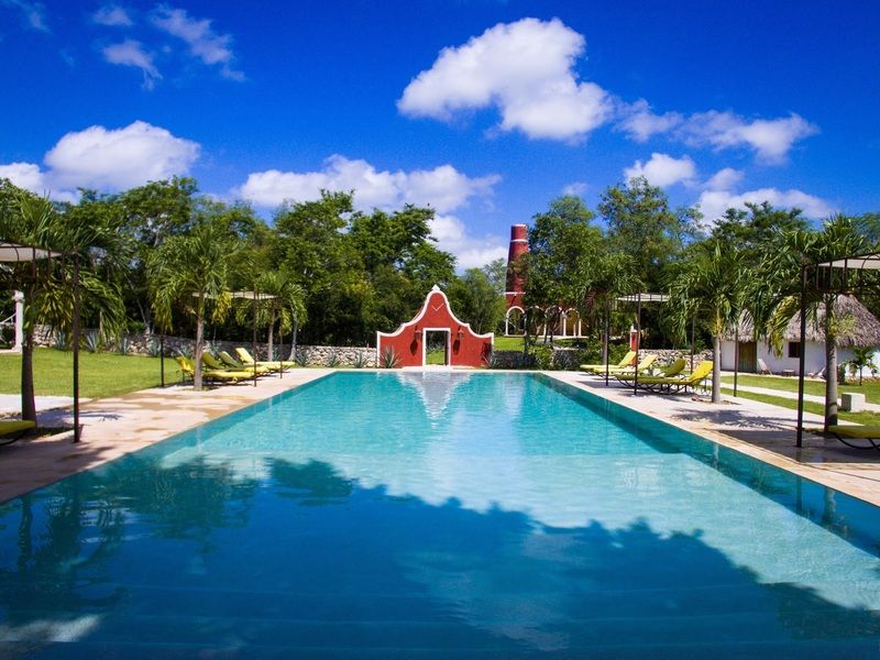 Hotel Hacienda Ticum Ekmul Extérieur photo